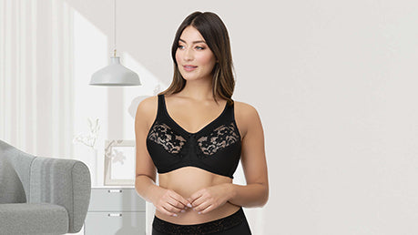 Buy Enamor Cloud Soft Cotton Full Support Padded & Wirefree Minimizer Bra  for Women Online