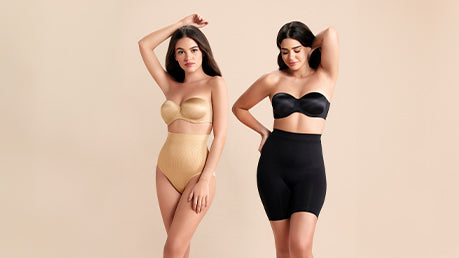 Shapewear Pants with Belly Bump –