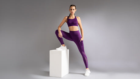 Seamless 3-Piece Yoga Set. Embrace fitness fashion in style with a