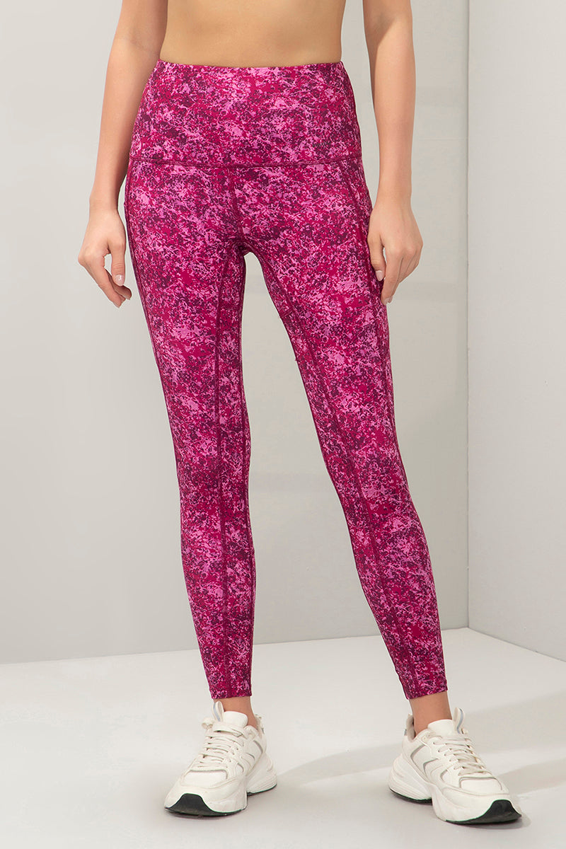 Flaunt Fashion Tights Mosaic Print