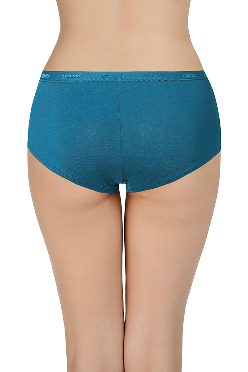 Solid Low Rise Boyshorts (Pack of 2) - C511