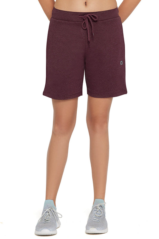 Essential Relaxed Shorts - Pomegranate Marl