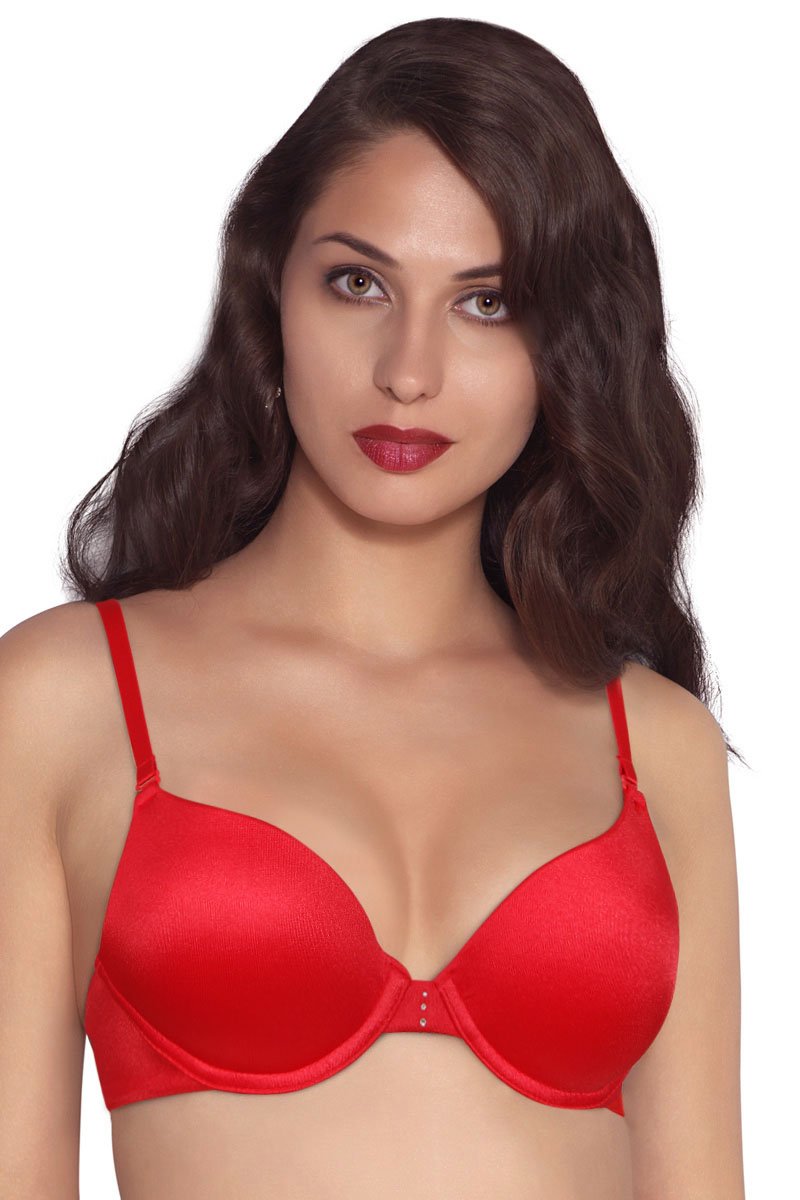 Buy Perfect Lift Padded Wired Push-up Bra, Tiger Lily Color Bra
