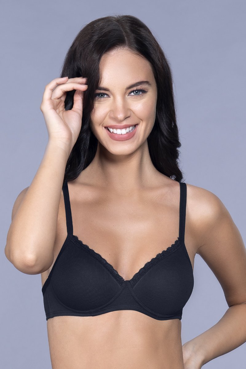Black Cotton Bra for Versatile Style in Bhatinda at best price by