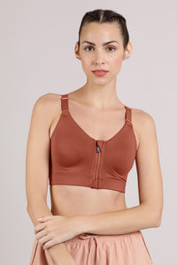 Energize Intense Sports Bra - Marsala thumbnail 1