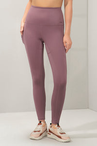 Energize Panelled Tights - Grape Shake - color option
