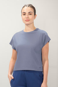 Essential Crop Top - Silver Bullet thumbnail 1