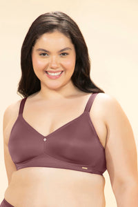 Delight Comfort Non-Padded Non-Wired Minimizer Bra - Wild Ginger - color option