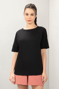 Elements Long Length Tee - Black - color option