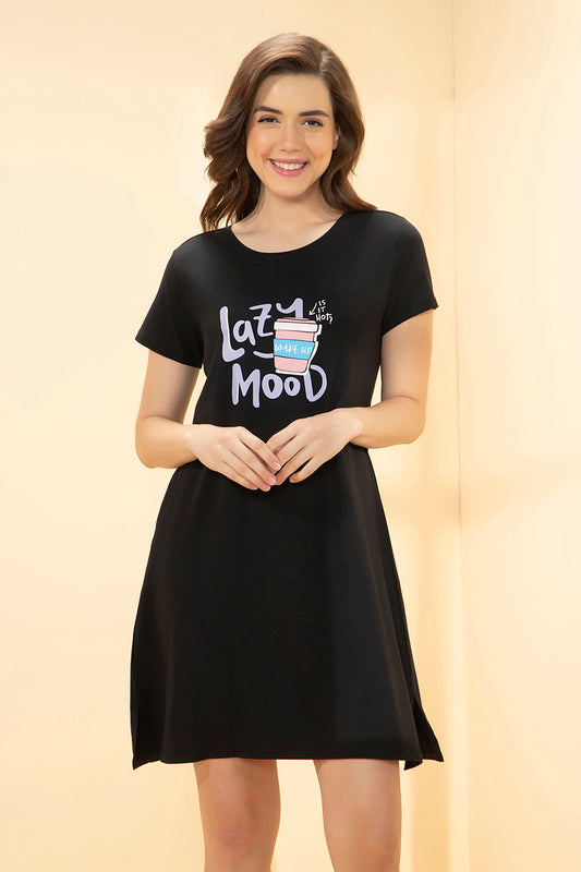 Comfort Sleep Dress - Sweet Lavender Print