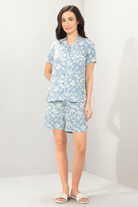 Sleep Shorts Set - Pearl Floral Print thumbnail 6