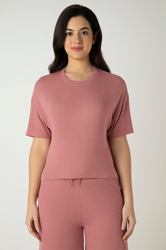 Serene Dream Top - Old Rose