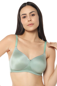 Cloudsoft Padded & Non-Wired Bra  - Pastel Green thumbnail 1