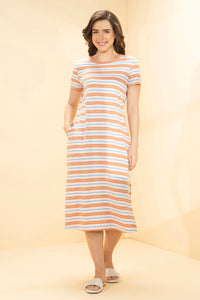 Lounge Laze Dress - Windsurfer Stripes - color option