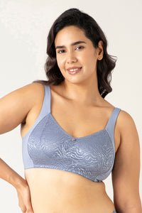 Mystic Poise Non-padded Non-wired Minimizer Bra - Tempest thumbnail 1