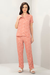 Half-Sleeves Sleep PJ Set - Canyon Floral Print - color option