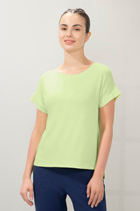 Flaunt Relaxed Tee  - Shadow Lime thumbnail 1