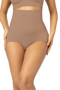 Refine Shape High Waist Brief - Macaroon thumbnail 1
