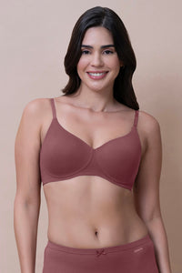 Breathe Bliss Padded Non-Wired T-Shirt Bra - Wild Ginger thumbnail 1