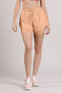 Energize Active Shorts - Cafe Creme - color option