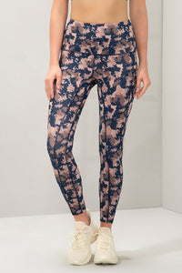 Flaunt Fashion Tights - Abstract Paint Print - color option