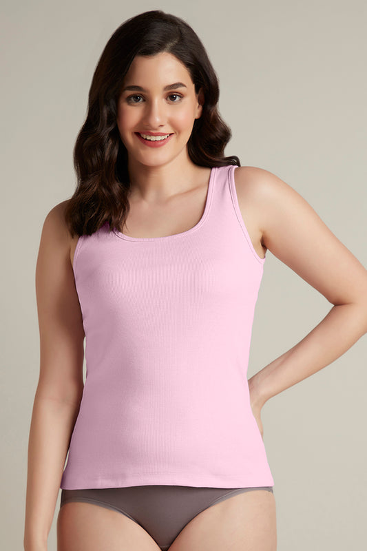 Rib Tank top - Winsome Orchid
