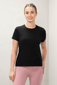 Essential Crew Neck Tee - Black - color option