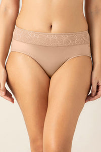 Elegant Support Hipster Panty - Sandalwood - color option