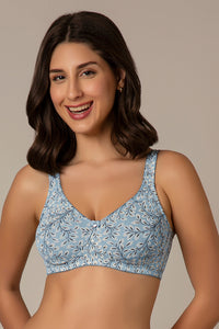 Magic Shaper Non-padded & Non-wired Bra - Boras In Bloom Pr - color option