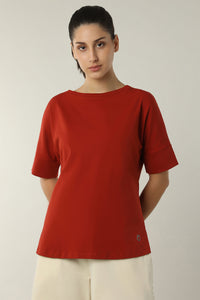 Elements Long Length Tee - Intense Rust - color option