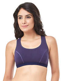every de Lounge Essentials Non-Padded Non-Wired Full Cover Slip-on Bra - Eclipse thumbnail 1