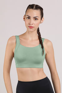 Energize Active High Impact Sports Bra - Granite Green thumbnail 1