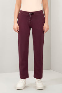Essential Relaxed Full Length Pants - Fig thumbnail 1