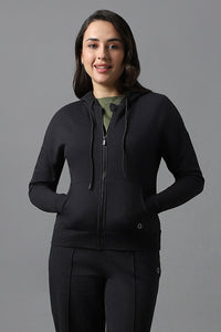 Essential Fleece Hoodie - Black thumbnail 1