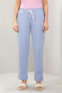 Full Length PJ Bottom - Lavender Tropical Print - color option