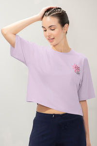 Elements Chic Crop Top - Self Love Print - color option