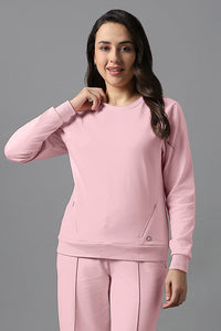 Essential Fleece Sweatshirt - Rose Shadow - color option