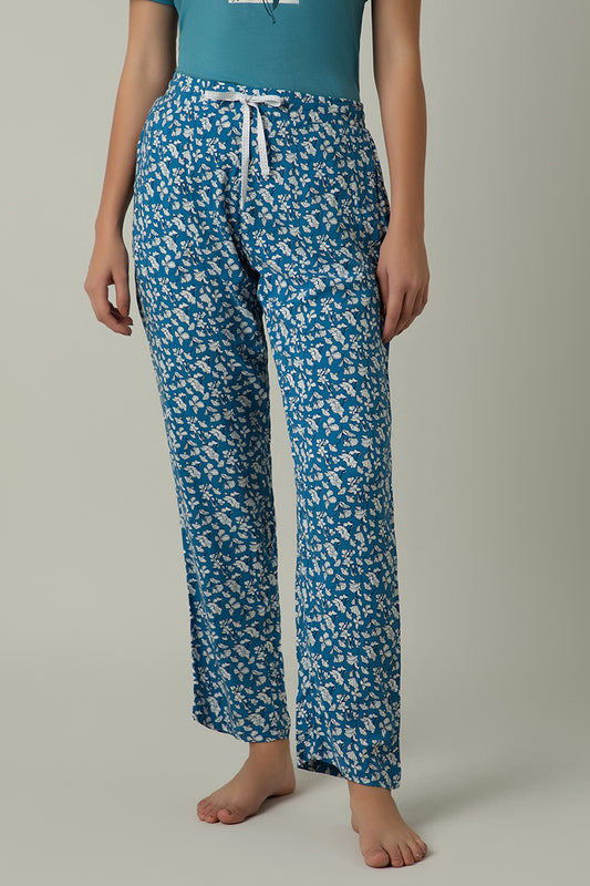 Full Length Pyjama Bottom - Vallarta Ditsy Print