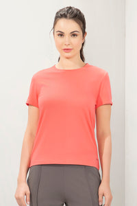 Essential Crew Neck Tee - Sugar Coral - color option