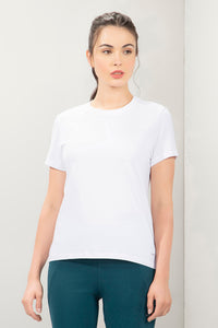 Essential Crew Neck Tee - White thumbnail 1
