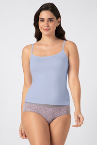 Cotton Camisole - Halogen Blue thumbnail 1
