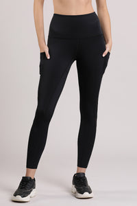 Energize Panelled Tights - Black - color option