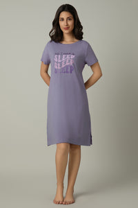 Comfort Sleep Dress - All I Need Is Sleep Print - color option