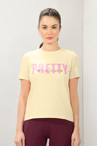 Essential Printed Tee - Pretty Print - color option