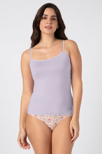 Spaghetti Strap Modal Camisole - Orchid Hush thumbnail 1