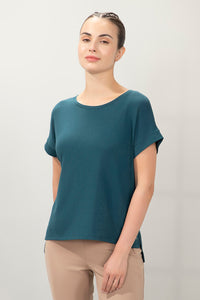 Flaunt Relaxed Tee  - Reflecting Pond - color option