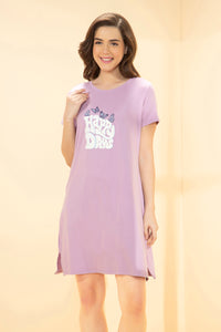 Comfort Sleep Dress - Lavender Herb Print - color option