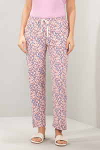 Full Length PJ Bottom - Abstract Floral Print - color option