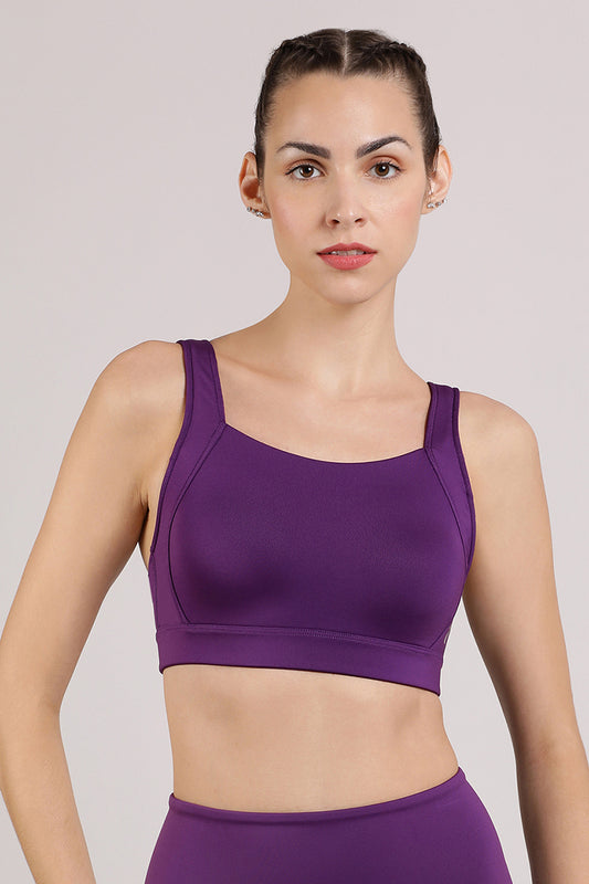 Energize Active High Impact Sports Bra - Imperial Purple