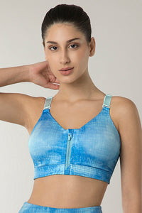 Energize Intense Sports Bra  - Geometric Abstract Print - color option